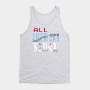 All American nurse Tank Top